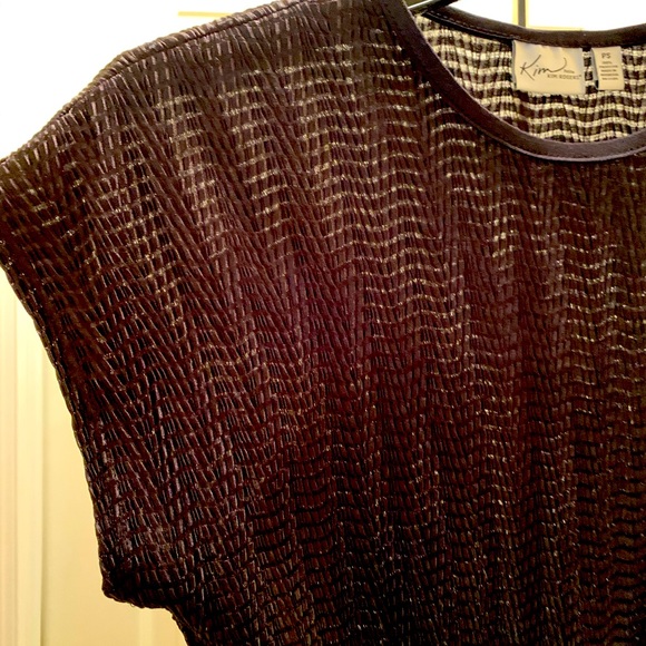 Kim black dress top size SP - Picture 3 of 4